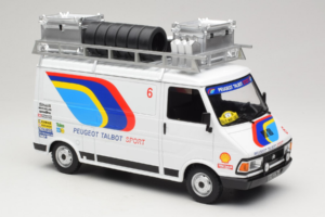 Citroen C35 Peugeot Talbot Sport Assistance 1985 IXO 1:18 18RMC019X メタル - 画像 4/6
