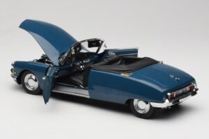 Citroen DS 19 カブリオレ レッド Sun Star 1:18 4742 メタル - 画像 5/8