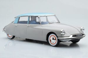 Citroen DS 19 グレー Norev 1:18 181763 メタル - 画像 4/6
