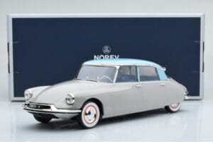 Citroen DS 19 グレー Norev 1:18 181763 メタル - 画像 6/6