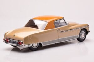 Citroen DS 19 Le Dandy ベージュとブラウン Norev 1:18 181741 メタル - 画像 2/6