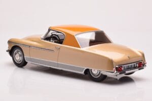Citroen DS 19 Le Dandy ベージュとブラウン Norev 1:18 181741 メタル - 画像 5/6
