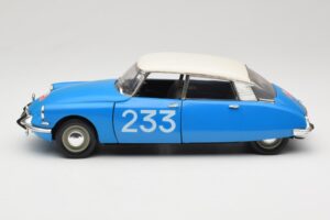 Citroen DS #233 Rally ブルー Solido 1:18 8034 メタル - 画像 4/8