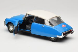 Citroen DS #233 Rally ブルー Solido 1:18 8034 メタル - 画像 5/8