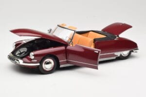 Citroen DS19 カブリオレ Bordeaux Norev 1:18 181561 メタル - 画像 2/8