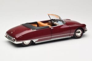 Citroen DS19 カブリオレ Bordeaux Norev 1:18 181561 メタル - 画像 3/8