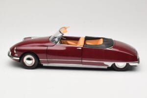 Citroen DS19 カブリオレ Bordeaux Norev 1:18 181561 メタル - 画像 4/8