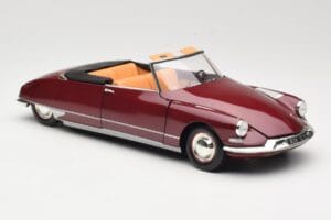 Citroen DS19 カブリオレ Bordeaux Norev 1:18 181561 メタル - 画像 6/8