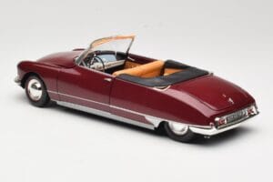 Citroen DS19 カブリオレ Bordeaux Norev 1:18 181561 メタル - 画像 7/8