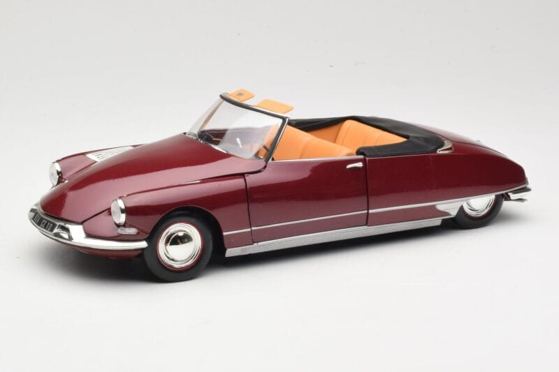Citroen DS19 カブリオレ Bordeaux Norev 1:18 181561 メタル
