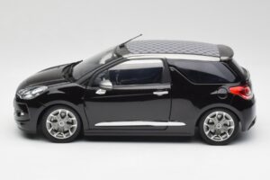 Citroen DS3 Cabrio Perla Nera ブラック Norev 1:18 AMC019115 メタル - 画像 4/8