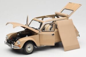 Citroen Dyane 6 Colorado ベージュ Norev 1:18 181617 メタル - 画像 3/8