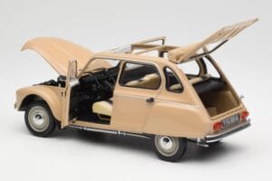 Citroen Dyane 6 Colorado ベージュ Norev 1:18 181617 メタル - 画像 5/8