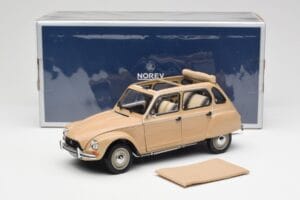 Citroen Dyane 6 Colorado ベージュ Norev 1:18 181617 メタル - 画像 8/8
