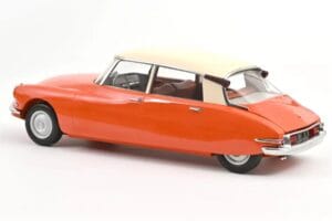 Citroen ID19 オレンジ & クリーム Norev 1:12 121580 メタル - 画像 2/2
