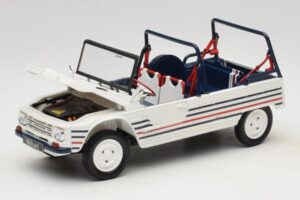 Citroen Mehari ブルー ホワイト レッド Norev 1:18 181805 メタル - 画像 2/7