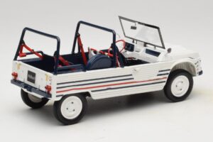 Citroen Mehari ブルー ホワイト レッド Norev 1:18 181805 メタル - 画像 3/7