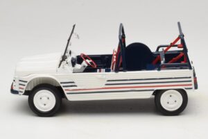 Citroen Mehari ブルー ホワイト レッド Norev 1:18 181805 メタル - 画像 4/7