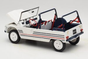 Citroen Mehari ブルー ホワイト レッド Norev 1:18 181805 メタル - 画像 5/7