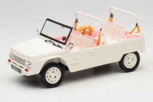 Citroen Mehari Eden Sorbet ホワイト アンド ピンク Norev 1:18 181804 メタル