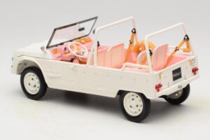 Citroen Mehari Eden Sorbet ホワイト アンド ピンク Norev 1:18 181804 メタル - 画像 5/6