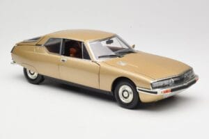 Citroen SM Maserati ゴールド Norev 1:18 181585 メタル - 画像 6/8