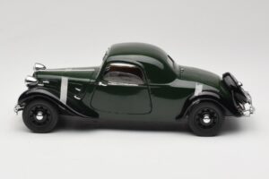 Citroen Traction Avant 11 クーペ グリーン Solido 1:18 8179 メタル - 画像 4/8