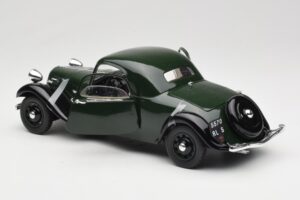 Citroen Traction Avant 11 クーペ グリーン Solido 1:18 8179 メタル - 画像 5/8