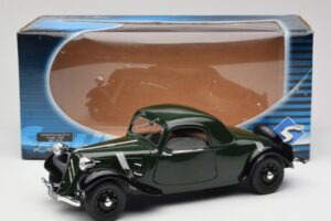 Citroen Traction Avant 11 クーペ グリーン Solido 1:18 8179 メタル - 画像 8/8
