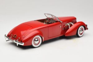 Cord 812 カブリオレ レッド American Muscle 1:18 32158 メタル - 画像 3/8