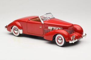 Cord 812 カブリオレ レッド American Muscle 1:18 32158 メタル - 画像 6/8