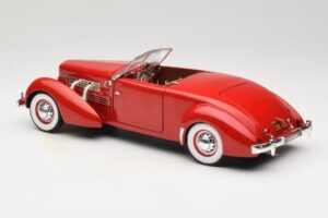 Cord 812 カブリオレ レッド American Muscle 1:18 32158 メタル - 画像 7/8