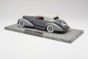 Delage D8 120 カブリオレ グレー & ダークグレー Minichamps 1:18 107115134 メタル - 画像 5/6