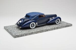 Delage D8-120 カブリオレ Two Tone ブルー Minichamps 1:18 107115132 レジン - 画像 2/6