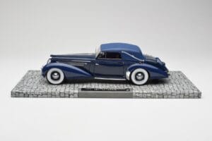 Delage D8-120 カブリオレ Two Tone ブルー Minichamps 1:18 107115132 レジン - 画像 3/6
