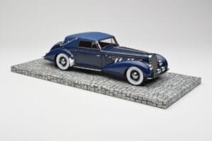 Delage D8-120 カブリオレ Two Tone ブルー Minichamps 1:18 107115132 レジン - 画像 4/6