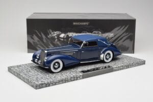 Delage D8-120 カブリオレ Two Tone ブルー Minichamps 1:18 107115132 レジン - 画像 6/6