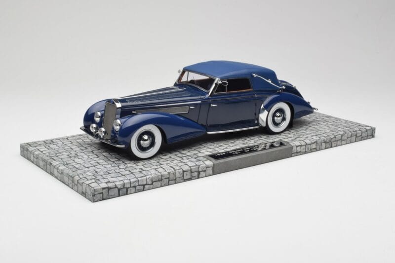 Delage D8-120 カブリオレ Two Tone ブルー Minichamps 1:18 107115132 レジン