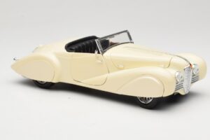 Delahaye カブリオレ クリーム Guiloy 1:18 68580 メタル - 画像 6/8