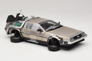 DeLorean DMC-12 Back to the Future Time Machine Sun Star 1:18 2710 メタル - 画像 4/6