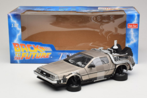 DeLorean DMC-12 Back to the Future Time Machine Sun Star 1:18 2710 メタル - 画像 6/6