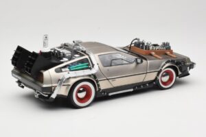 DeLorean DMC-12 Back to the Future Part III Sun Star 1:18 2712 メタル - 画像 3/8