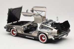 DeLorean DMC-12 Back to the Future Part III Sun Star 1:18 2712 メタル - 画像 5/8