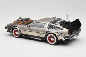 DeLorean DMC-12 Back to the Future Part III Sun Star 1:18 2712 メタル - 画像 7/8