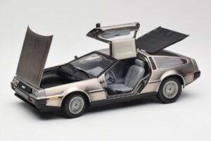 DeLorean DMC-12 LK シルバー Sun Star 1:18 2701 メタル - 画像 2/8