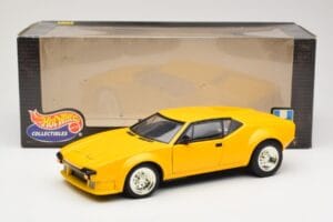 De Tomaso Pantera イエロー Hot Wheels 1:18 27809 メタル - 画像 8/8