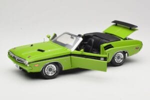 Dodge Challenger カブリオレ グリーン Greenlight 1:18 12803-06G メタル - 画像 2/8