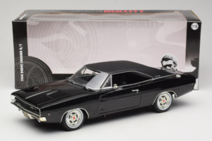 Dodge Charger R/T Steve McQueen Bullitt Movie Greenlight 1:18 12839 メタル - 画像 8/8