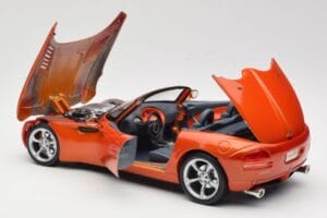 Dodge Concept Vehicle オレンジ Maisto 1:18 50323 メタル - 画像 5/8