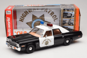 Dodge Monaco Highway Patrol CHiPS Auto World 1:18 AWSS112/06 メタル - 画像 8/8
